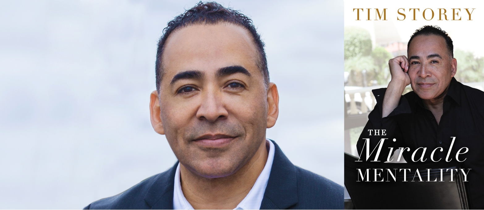 Tim Storey portrait and book cover