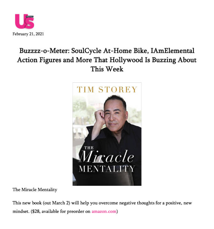 Tim Storey on US Weekly