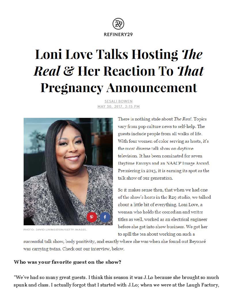 Loni Love