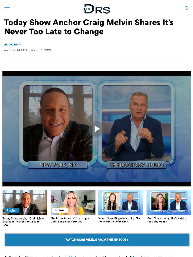 Dr Craig Melvin