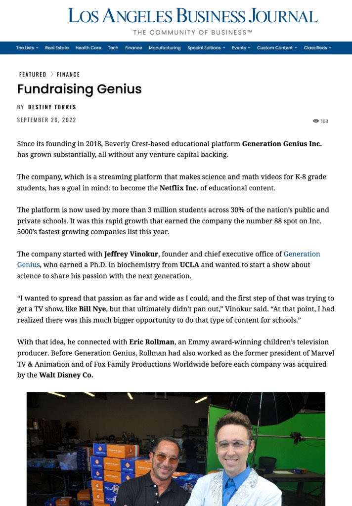 Generation Genius Inc.